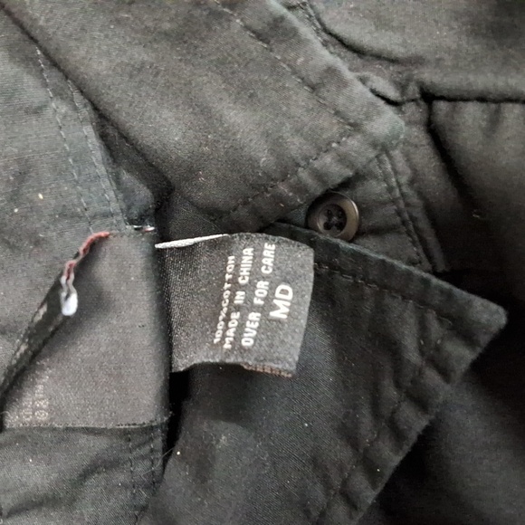 Suicde Squad Black Graphic Casual Button Down Shirt - Picture 4 of 11